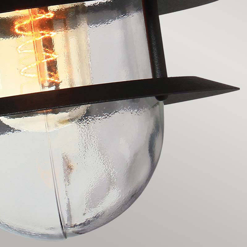 Image of Elstead Copenhagen Outdoor Hanging Lantern Wall Light