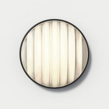 Image of Astro Montreal Round Outdoor Flush Wall Light