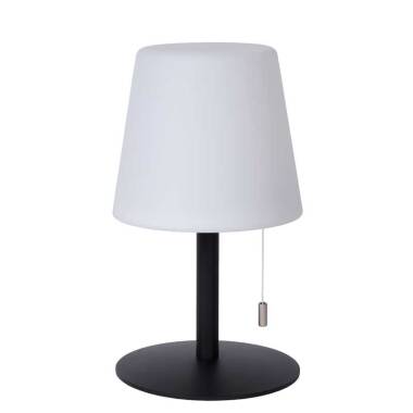 Image of Lucide Rio USB Rechargeable RGBW LED Outdoor Table Lamp