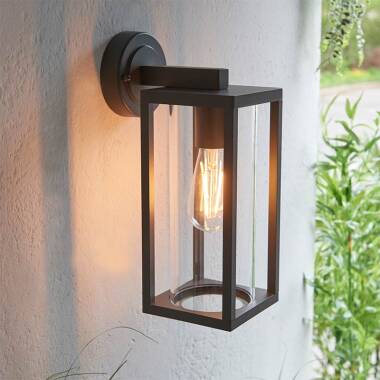 Image of Endon Hamden Outdoor Hanging Lantern Wall Light