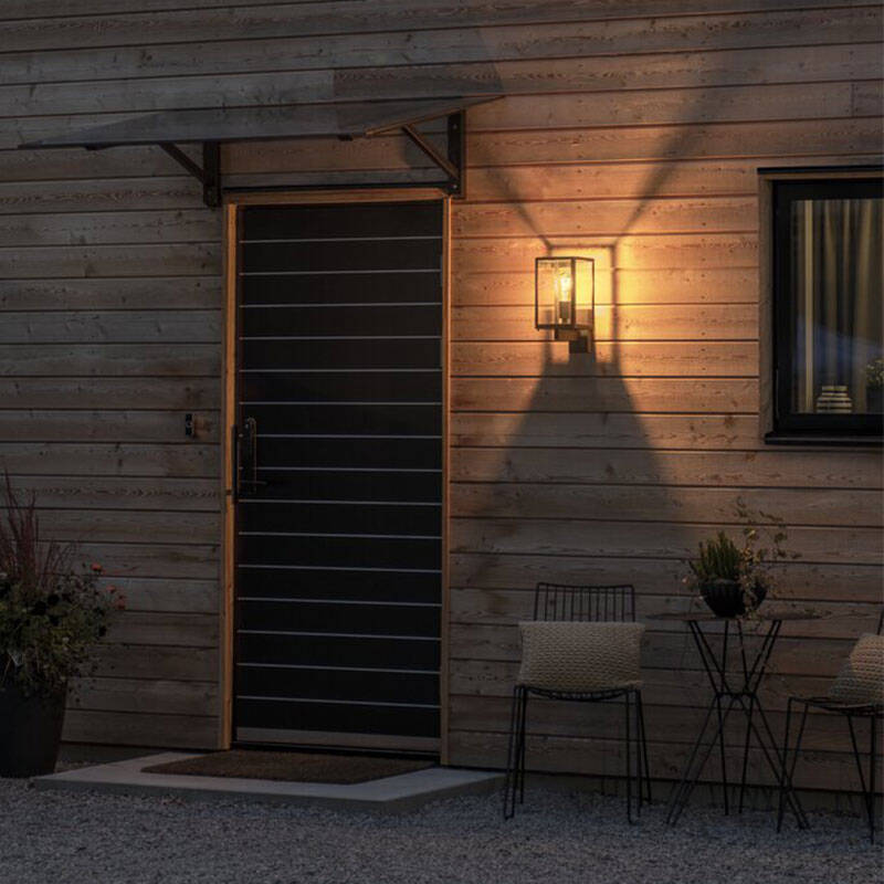Image of Konstsmide Carpi Outdoor Hanging Lantern Wall Light