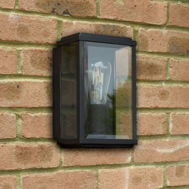 Searchlight Swinford Porch Half Lantern Outdoor Wall Light