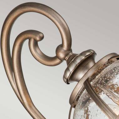 Image of Kichler Halleron 2 Light Outdoor Hanging Lantern Wall Light