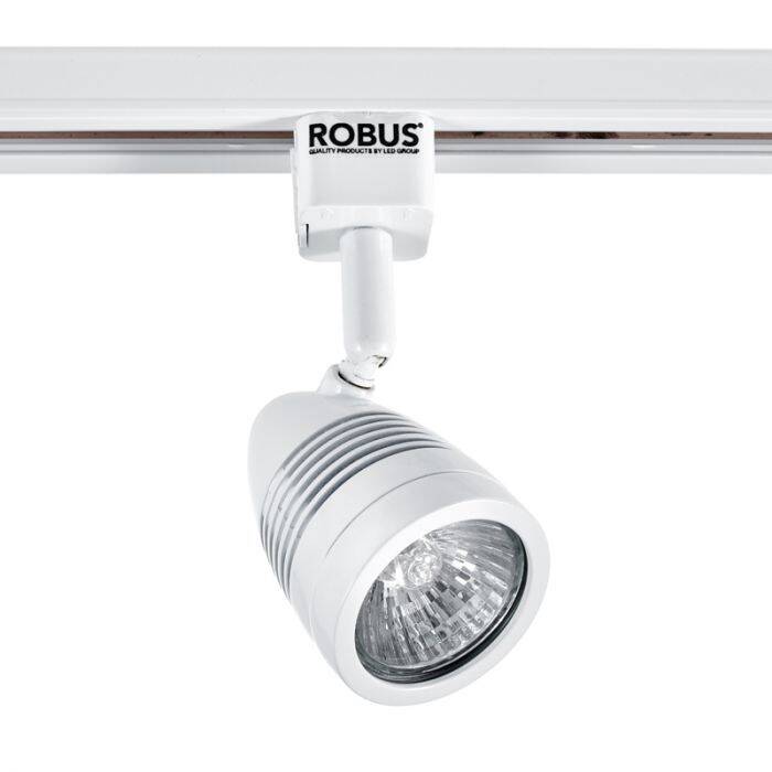 Image of Robus 1 Circuit Acorn GU10 Track Spotlight Kit - 3 Lights