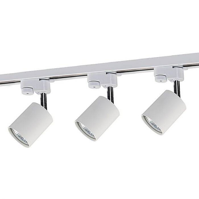 Image of Edit 1 Circuit Directional GU10 Track Spotlight Kit - Black
