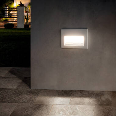 Image of Edit Goethe Horizon Warm White LED Recessed Outdoor Wall Light