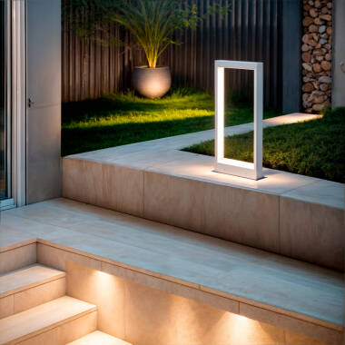Image of Edit Arvene 650 Concrete LED Outdoor Bollard Light