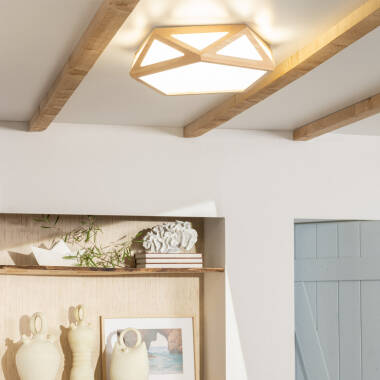 Image of Edit Altigen Geometric 20W CCT Selectable LED Flush Ceiling Light
