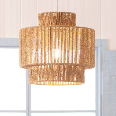 Image of Edit Neka Braided Paper Ceiling Pendant Light