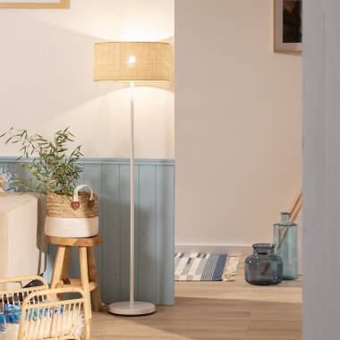 Image of Edit Baracoa Rattan Floor Lamp