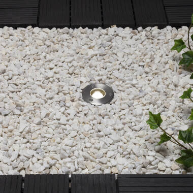 Image of 3W Warm White LED Recessed Ground Light IP67