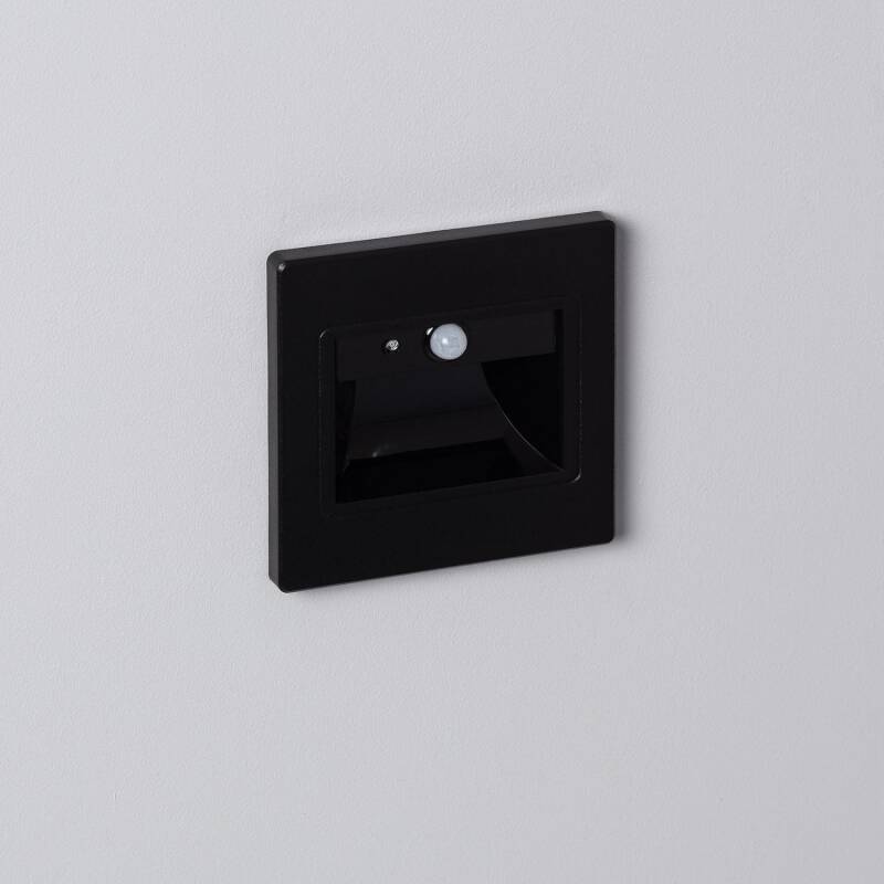 Image of Edit Beacon Cool White LED Recessed Wall Light with PIR Sensor