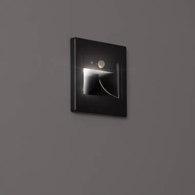 Image of Edit Beacon Cool White LED Recessed Wall Light with PIR Sensor