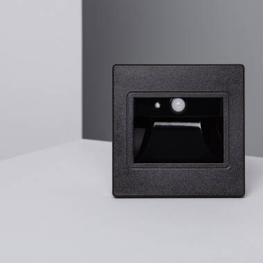 Image of Edit Beacon Cool White LED Recessed Wall Light with PIR Sensor