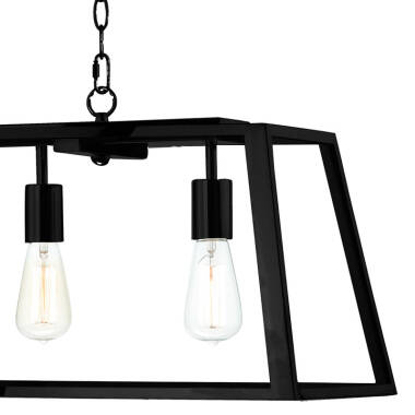 Image of Dar Academy 5 Light Bar Ceiling Pendant