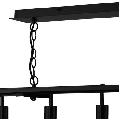 Image of Dar Academy 5 Light Bar Ceiling Pendant