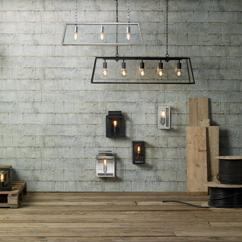 Image of Dar Academy 5 Light Bar Ceiling Pendant