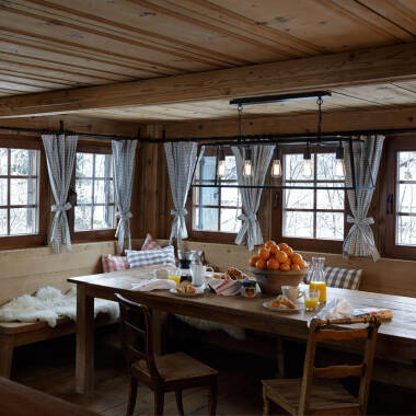 Image of Dar Academy 5 Light Bar Ceiling Pendant