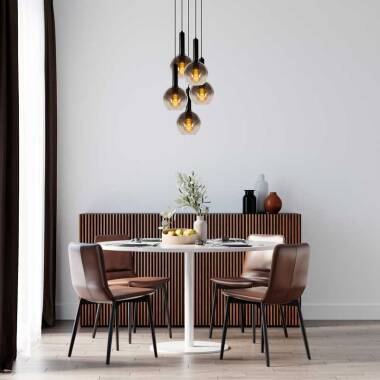 Image of Lucide Marius 5 Light Cascade Ceiling Pendant