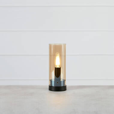Post 230 Glass Table Lamp