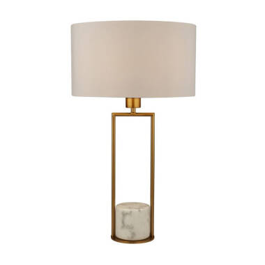 Searchlight Marble Table Lamp