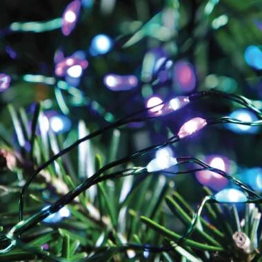 Edit 34.5M Pastel LED Green Micro Wire Fairy Lights
