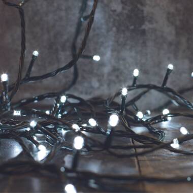 15.92M Warm White LED Multi-Function String Lights