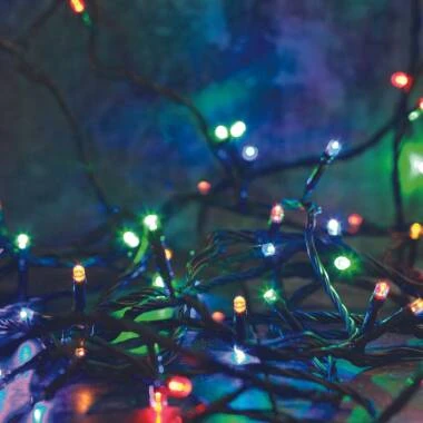 15.92M Warm White LED Multi-Function String Lights