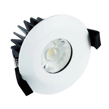 Integral Low Profile 8.5W Recessed Dimmable LED IP65 Fire Rated Fixed Downlight