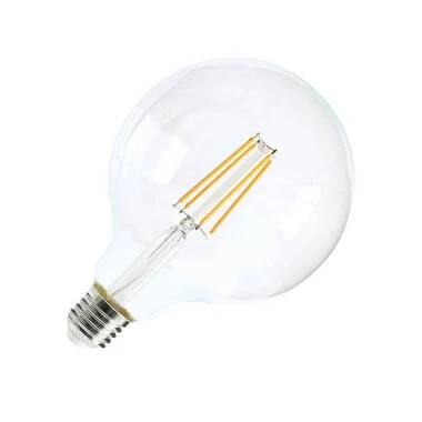 Envirolight 4.5W Non-Dimmable LED Decorative Filament 125mm Clear Globe Bulb - Screw Cap