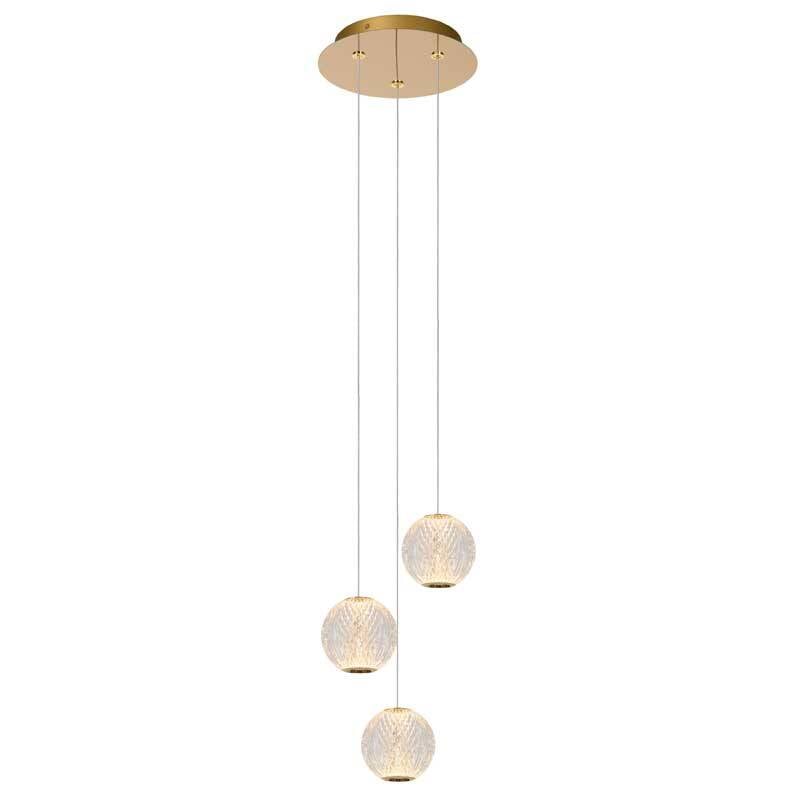 Image of Lucide Cintra 3 Light LED Cascade Ceiling Pendant