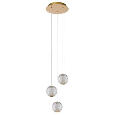 Image of Lucide Cintra 3 Light LED Cascade Ceiling Pendant