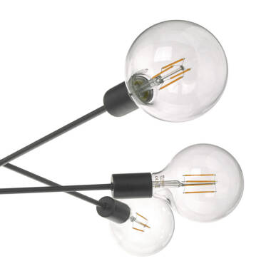 Image of Dar Alana 6 Arm Ceiling Pendant Light