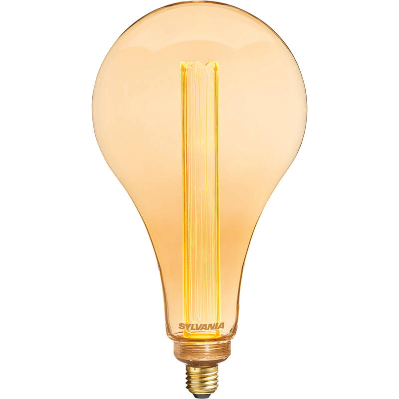 Image of Sylvania 2.5W Non-Dimmable LED Decorative Filament Golfball Bulb - Screw Cap