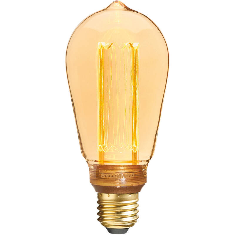 Image of Sylvania 2.5W Squirrel Cage Bulb - Screw Cap