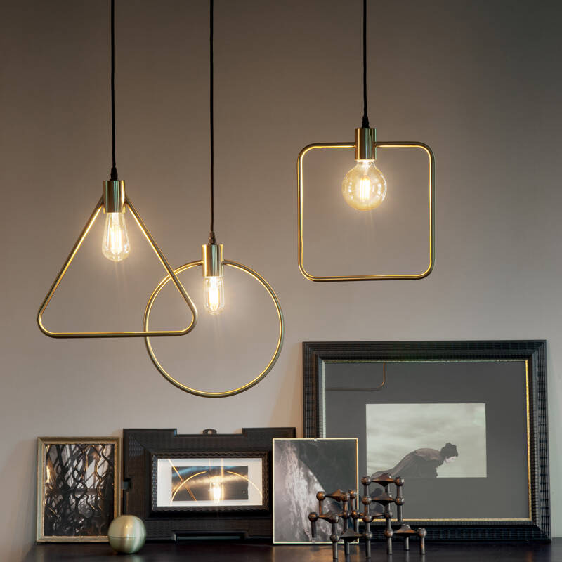Image of ABC Round Ceiling Pendant Light