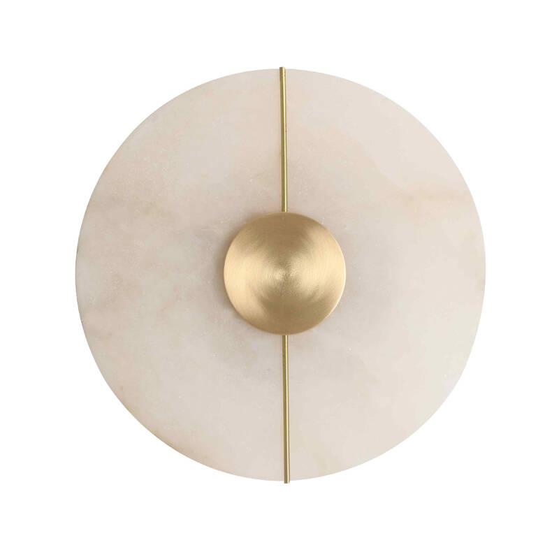 Image of Edit Lusso Marble LED Flush Wall Light