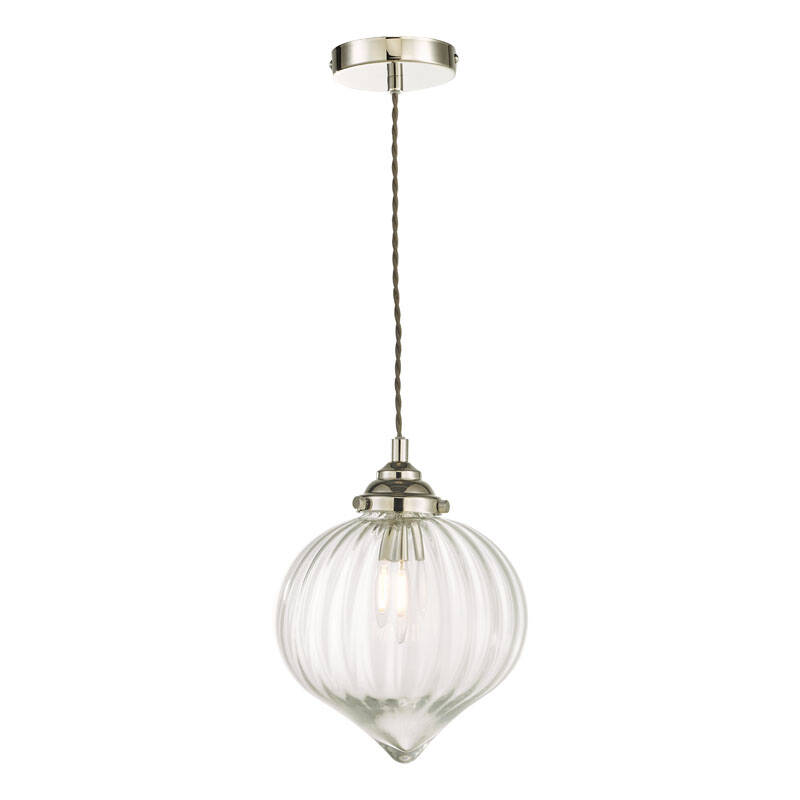 Image of Dar Mya Glass Ceiling Pendant Light