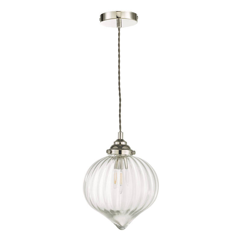 Image of Dar Mya Glass Ceiling Pendant Light