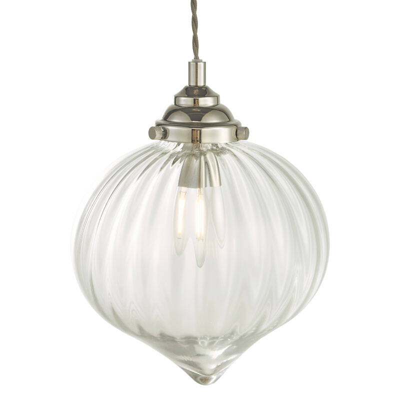 Image of Dar Mya Glass Ceiling Pendant Light