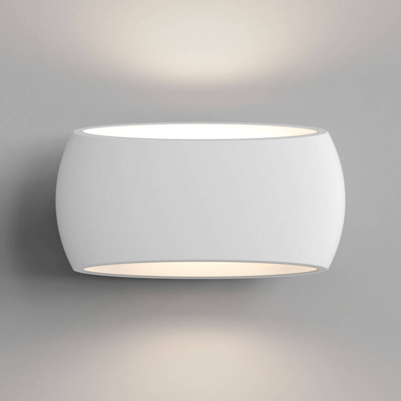 Image of Astro Aria Plaster Up & Down Wall Light