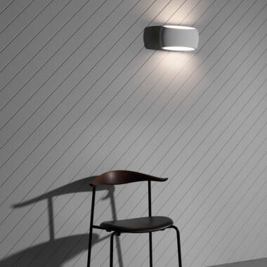Image of Astro Aria Plaster Up & Down Wall Light