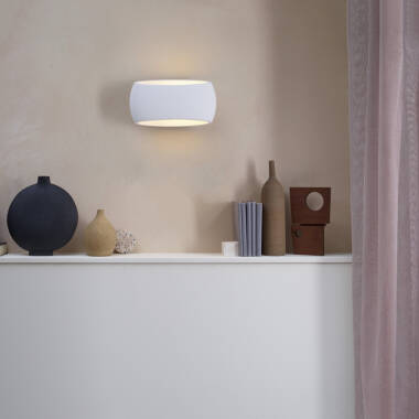 Image of Astro Aria Plaster Up & Down Wall Light
