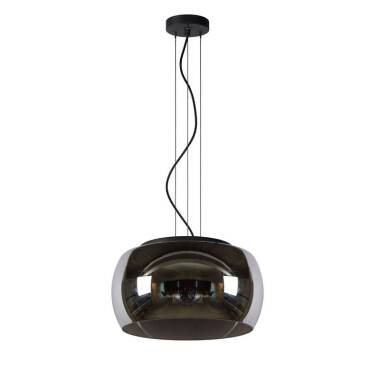 Image of Lucide Olivia Large Glass Ceiling Pendant Light