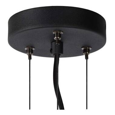 Image of Lucide Olivia Large Glass Ceiling Pendant Light