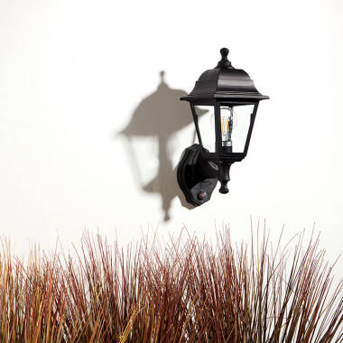 Image of Edit Mini Villa Outdoor Lantern Wall Light with PIR Sensor