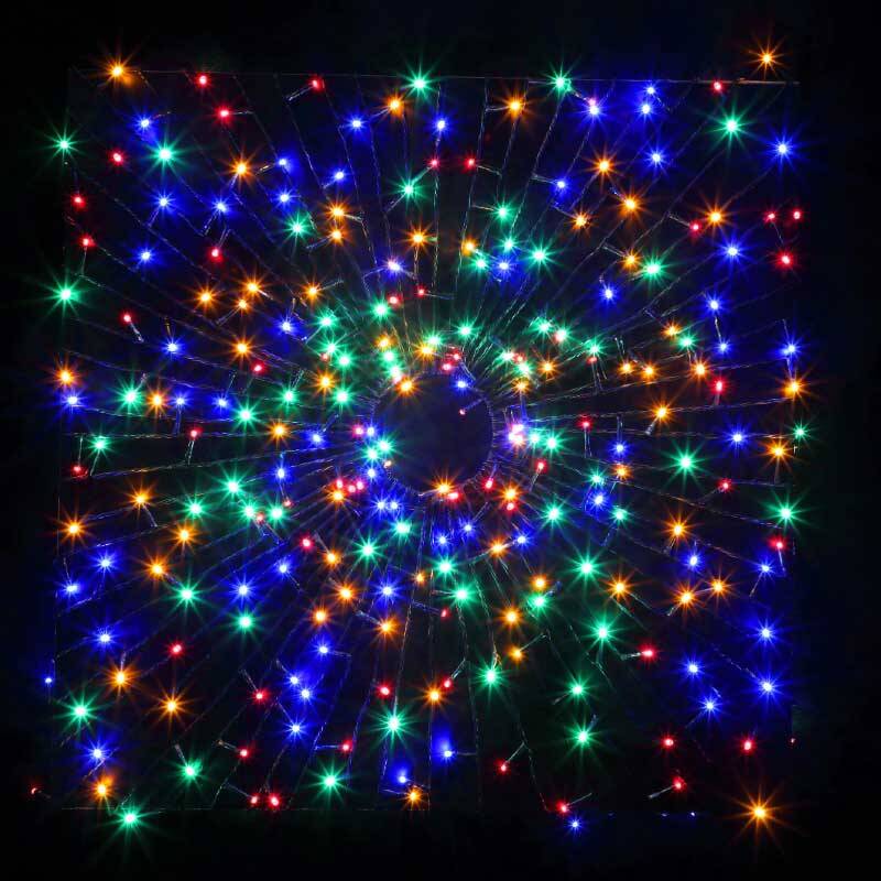 Image of Edit 35.92M Multi Colour LED Multi-Function String Lights - Green Cable