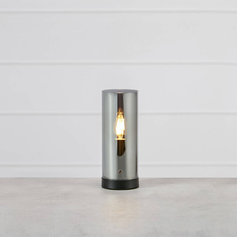 Image of Post 230 Glass Table Lamp