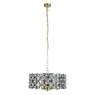 Image of Searchlight Iris 5 Light Ceiling Pendant