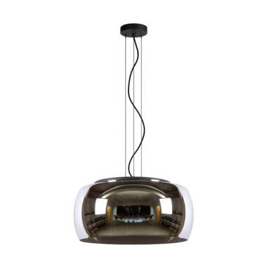 Image of Lucide Olivia Large Glass Ceiling Pendant Light